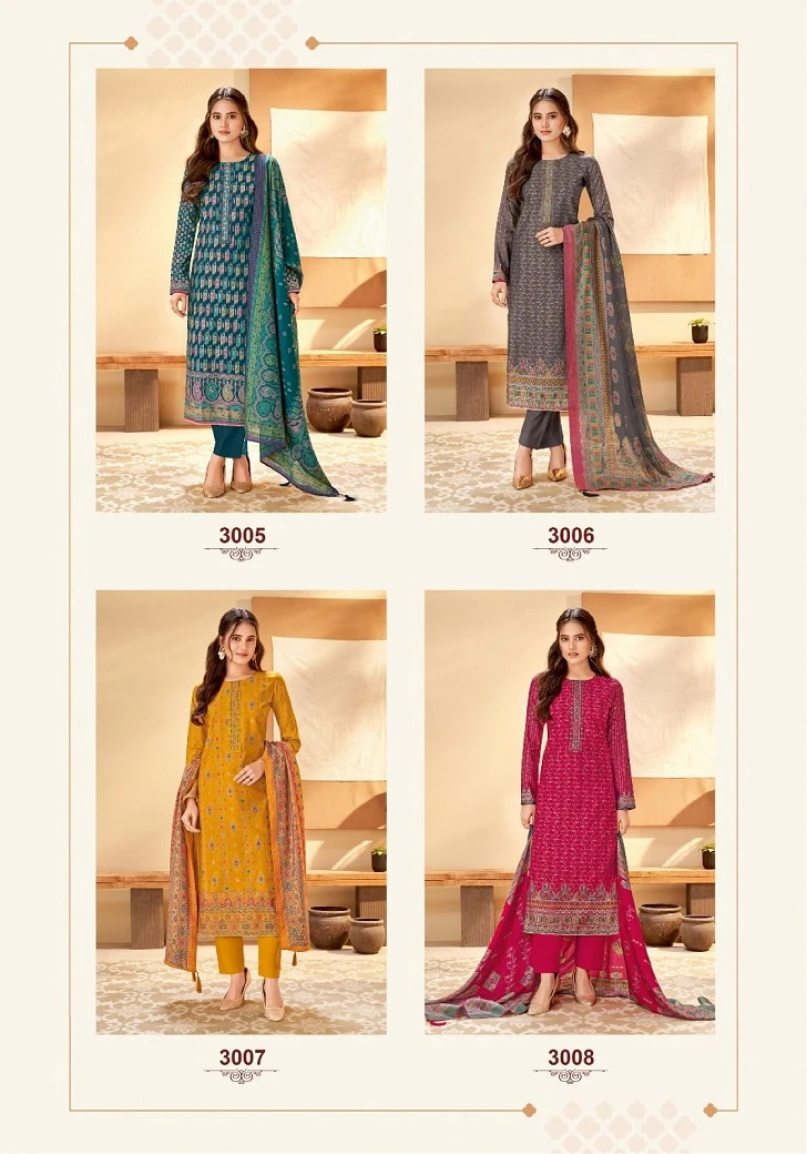 Suryajyoti Pushpa Vol 3 Modal Wholesale Salwar Suit Catalog — Wholesale Salwar Suits, MPA wholesale from Surat — view 9